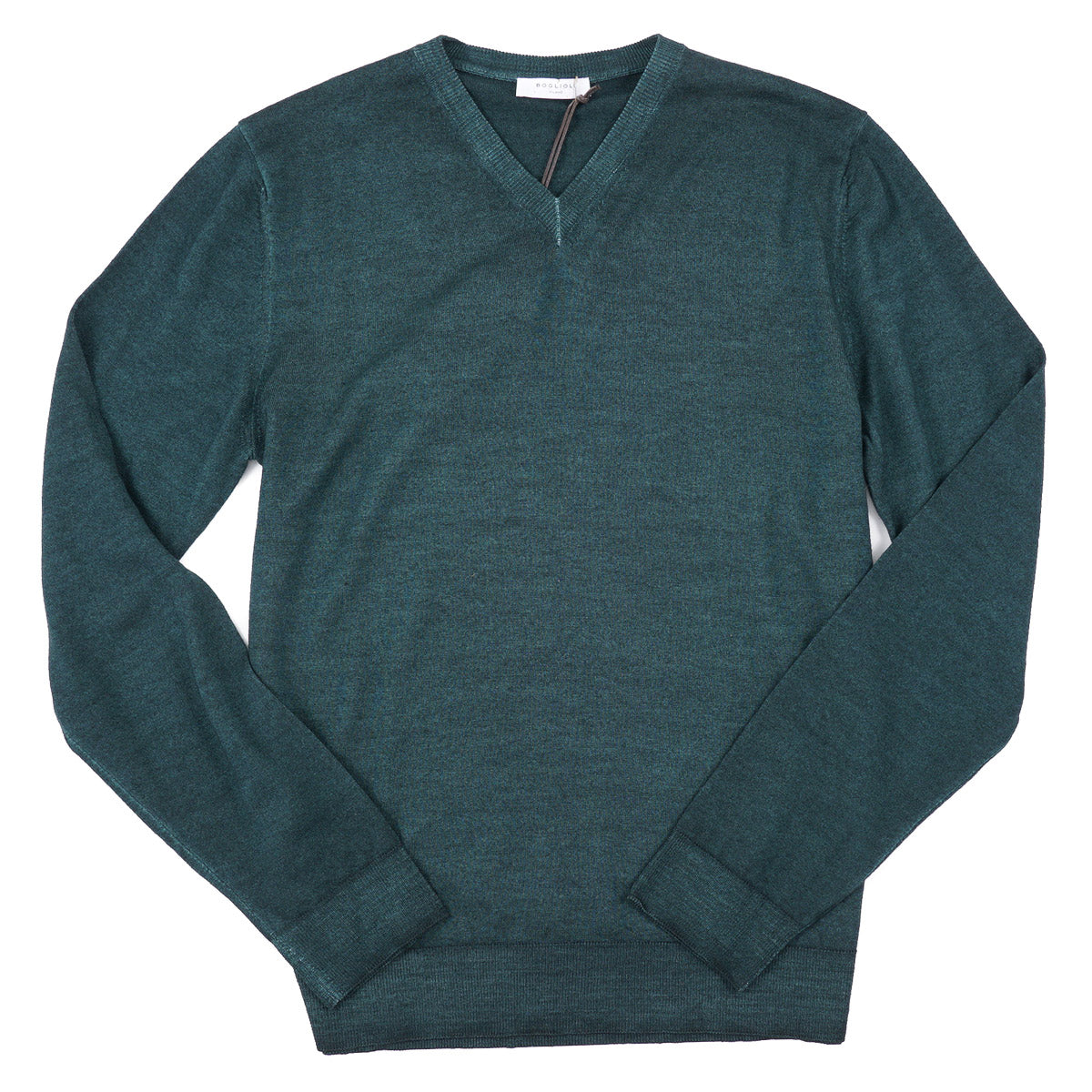 Boglioli Garment-Dyed Merino Wool Sweater - Top Shelf Apparel