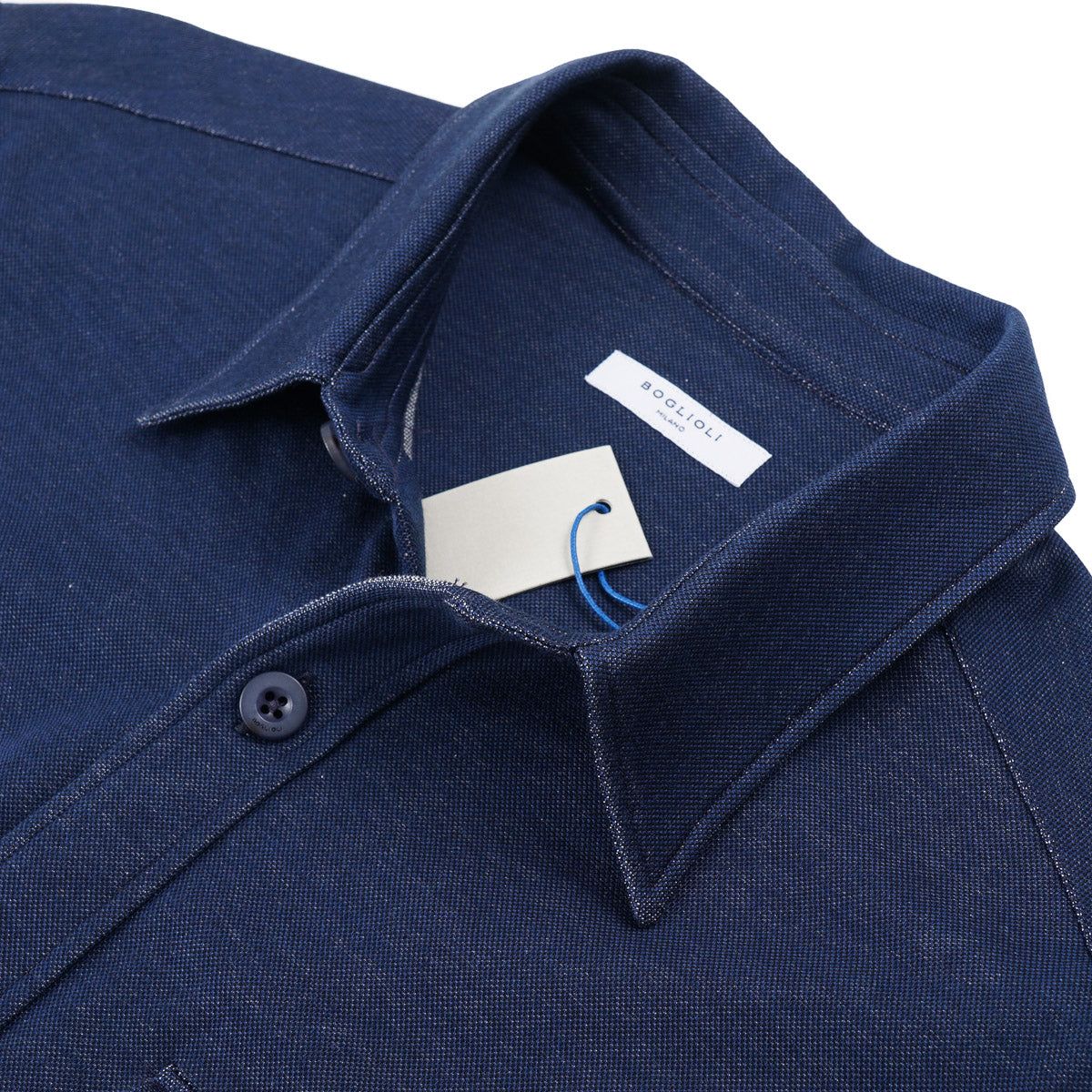 Boglioli Jersey Cotton Sahariana Shirt-Jacket - Top Shelf Apparel