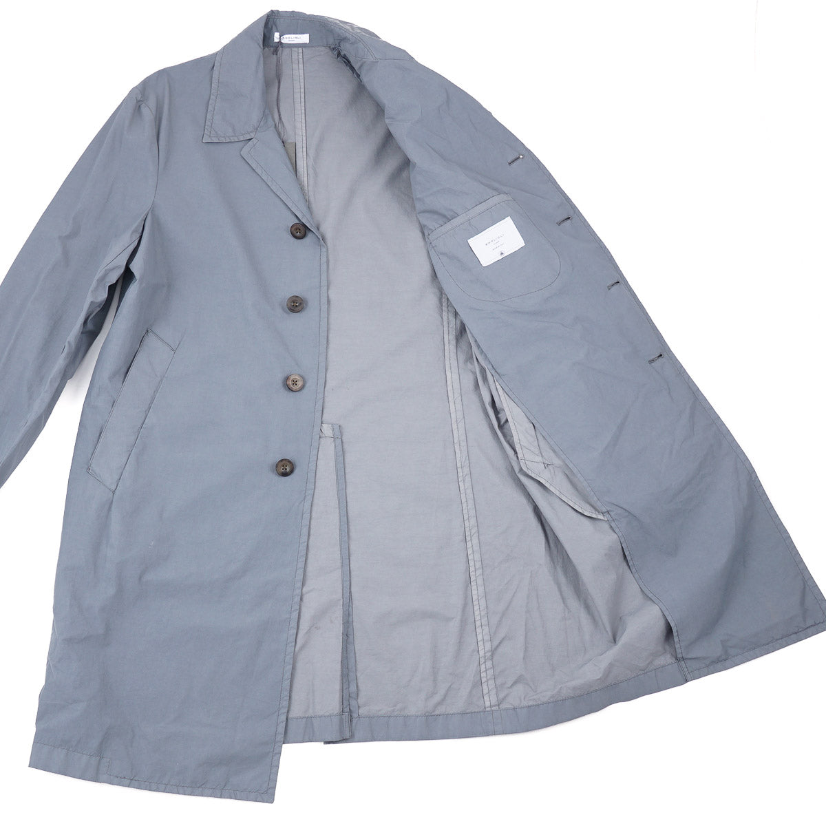 Boglioli Lightweight Water-Repellent Overcoat - Top Shelf Apparel
