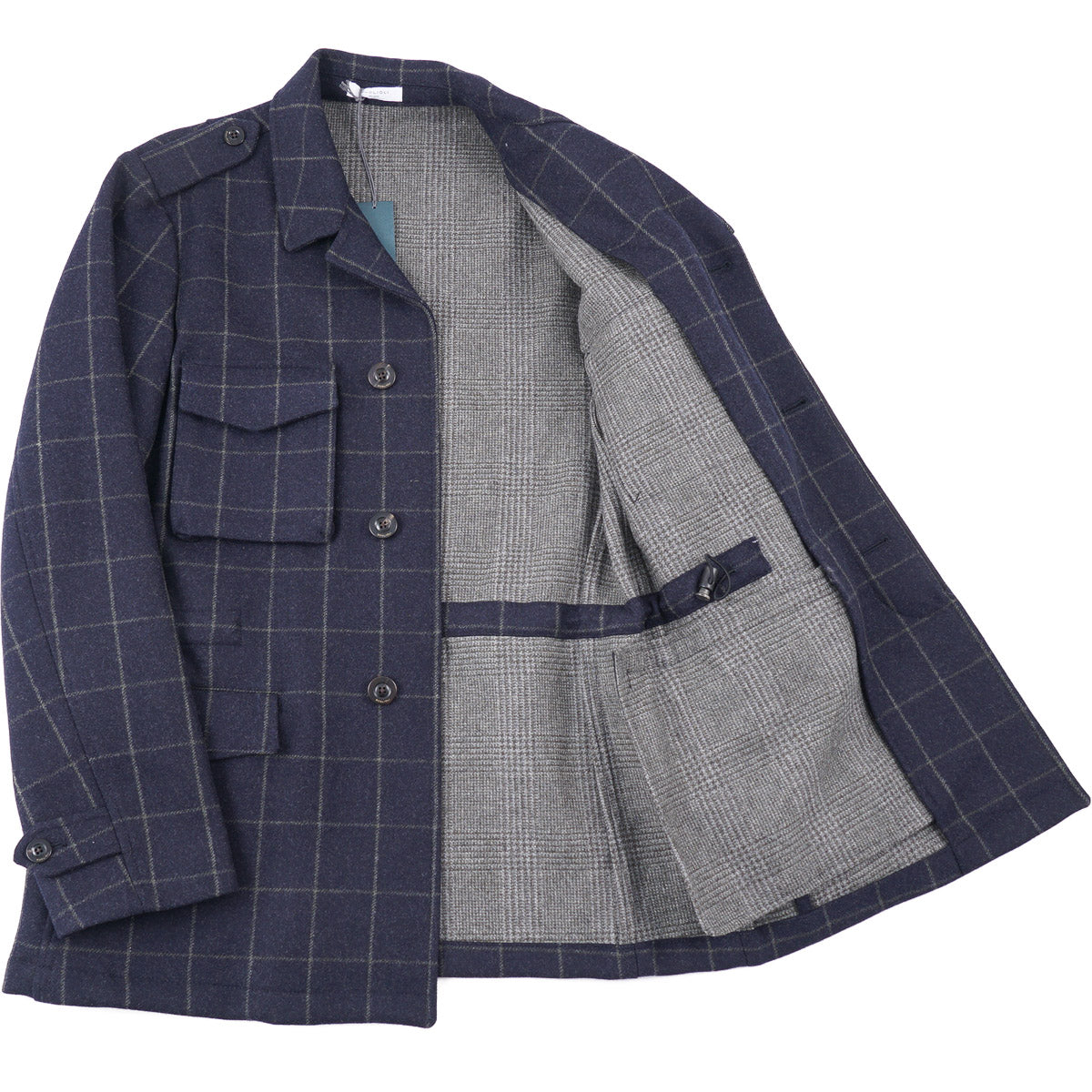 Boglioli Brushed Flannel Wool Field Jacket - Top Shelf Apparel