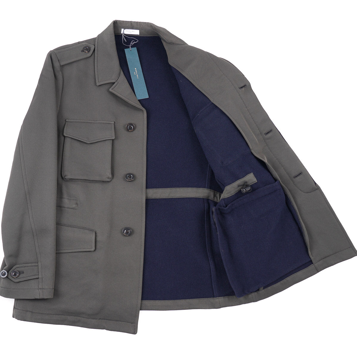 Boglioli Flannel-Lined Technical Field Jacket - Top Shelf Apparel