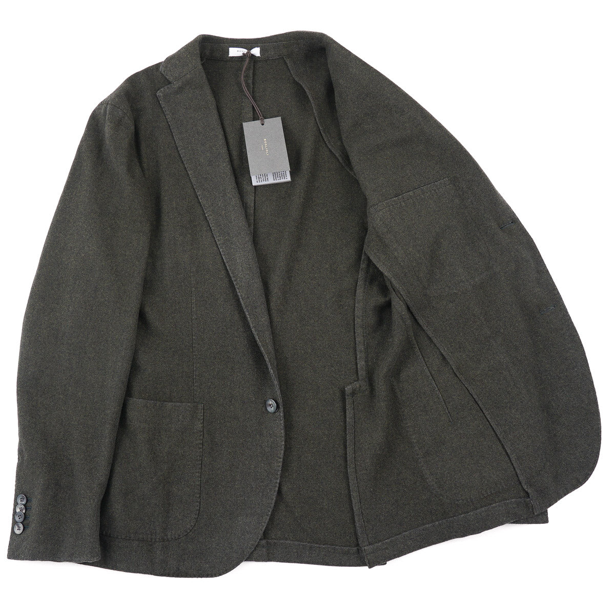 Boglioli Soft Flannel Wool K-Jacket - Top Shelf Apparel