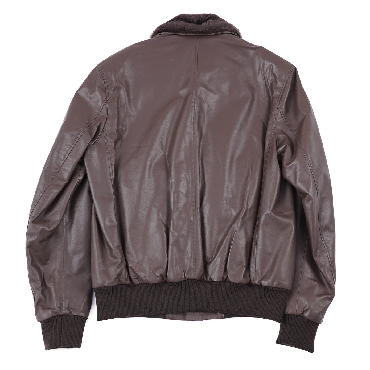 Rifugio Nappa Leather Jacket with Beaver Collar - Top Shelf Apparel