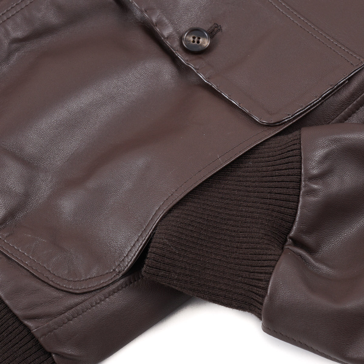 Rifugio Nappa Leather Jacket with Beaver Collar - Top Shelf Apparel