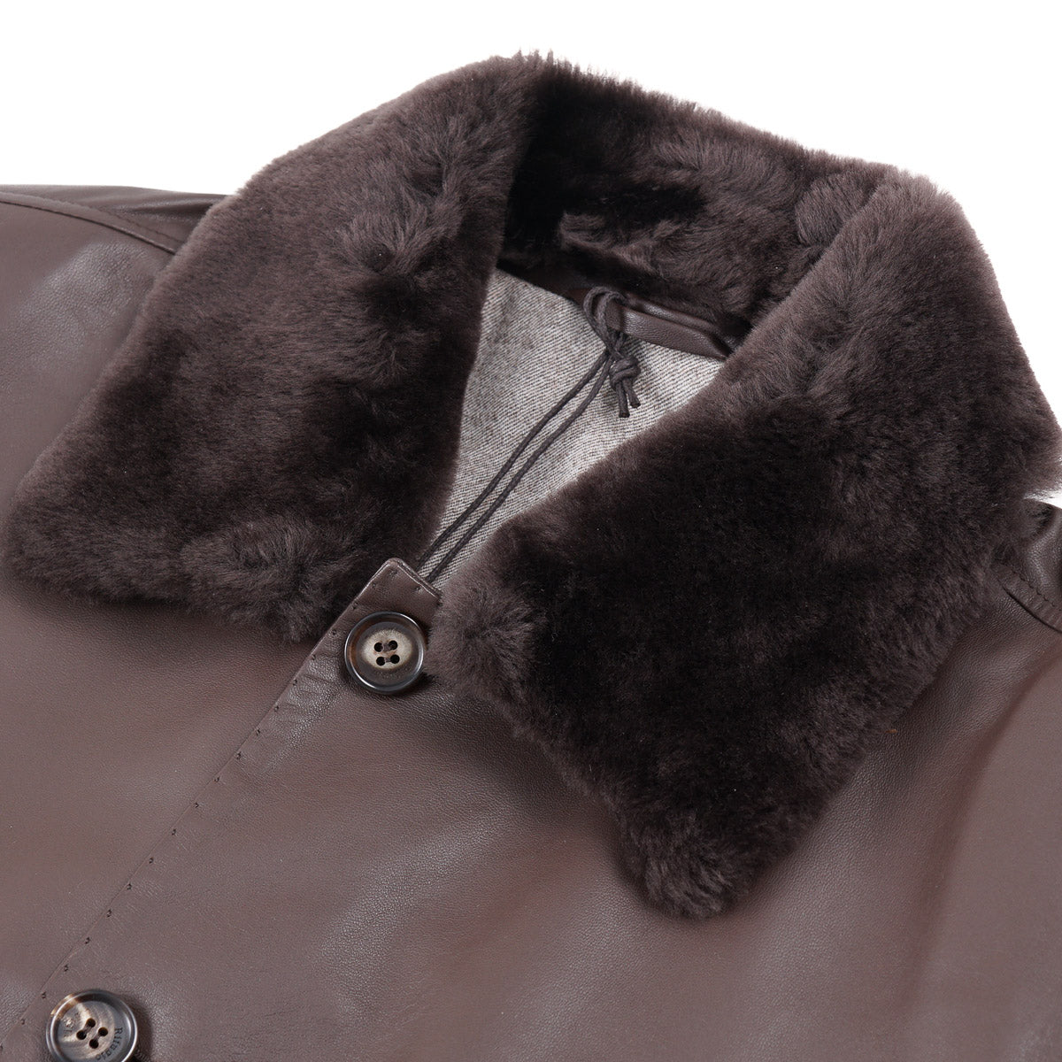 Rifugio Nappa Leather Jacket with Beaver Collar - Top Shelf Apparel