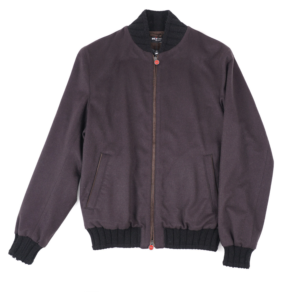 Kiton Brushed Cashmere Bomber Jacket - Top Shelf Apparel