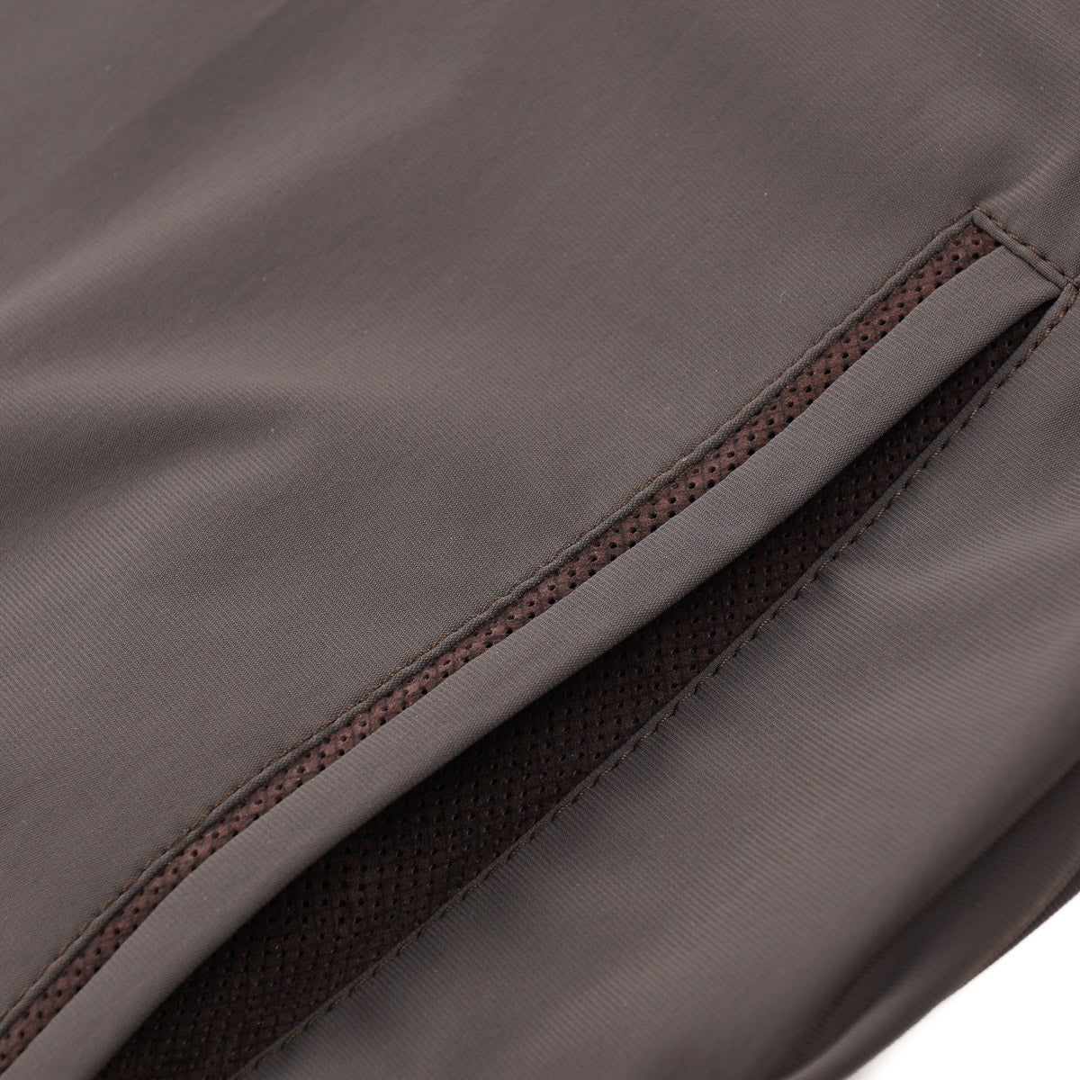 Kiton Suede and Nylon Bomber Jacket - Top Shelf Apparel