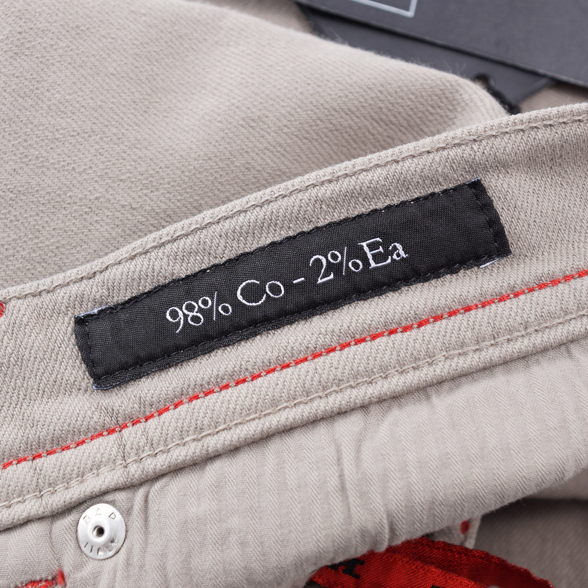 Kiton Gray Stretch Denim Jeans - Top Shelf Apparel