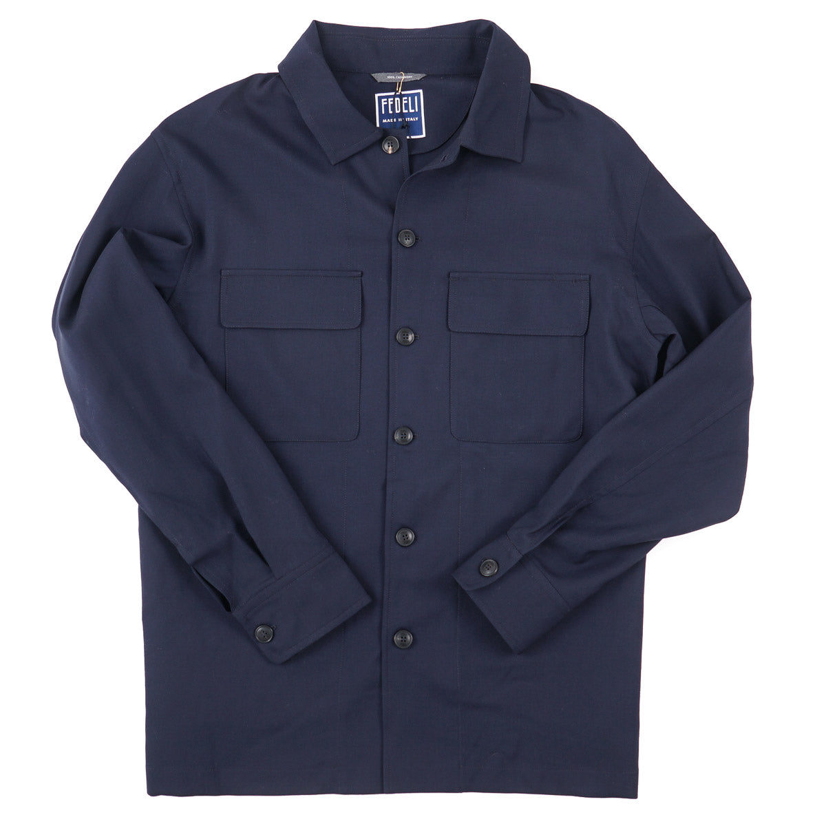 Fedeli Lightweight Cashmere Overshirt Jacket - Top Shelf Apparel