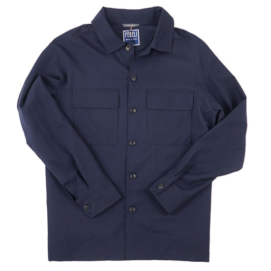 Fedeli Lightweight Cashmere Overshirt Jacket - Top Shelf Apparel
