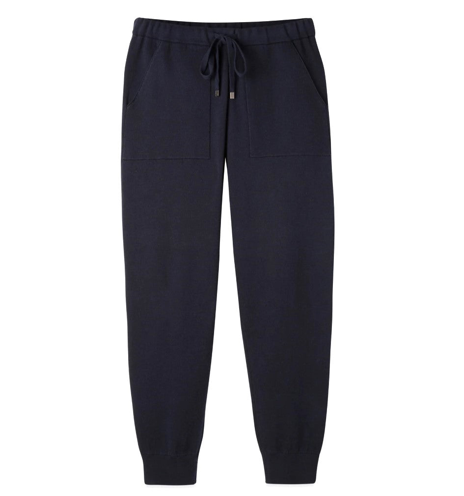 Unisex Cashmere Jogger Black, Clothing