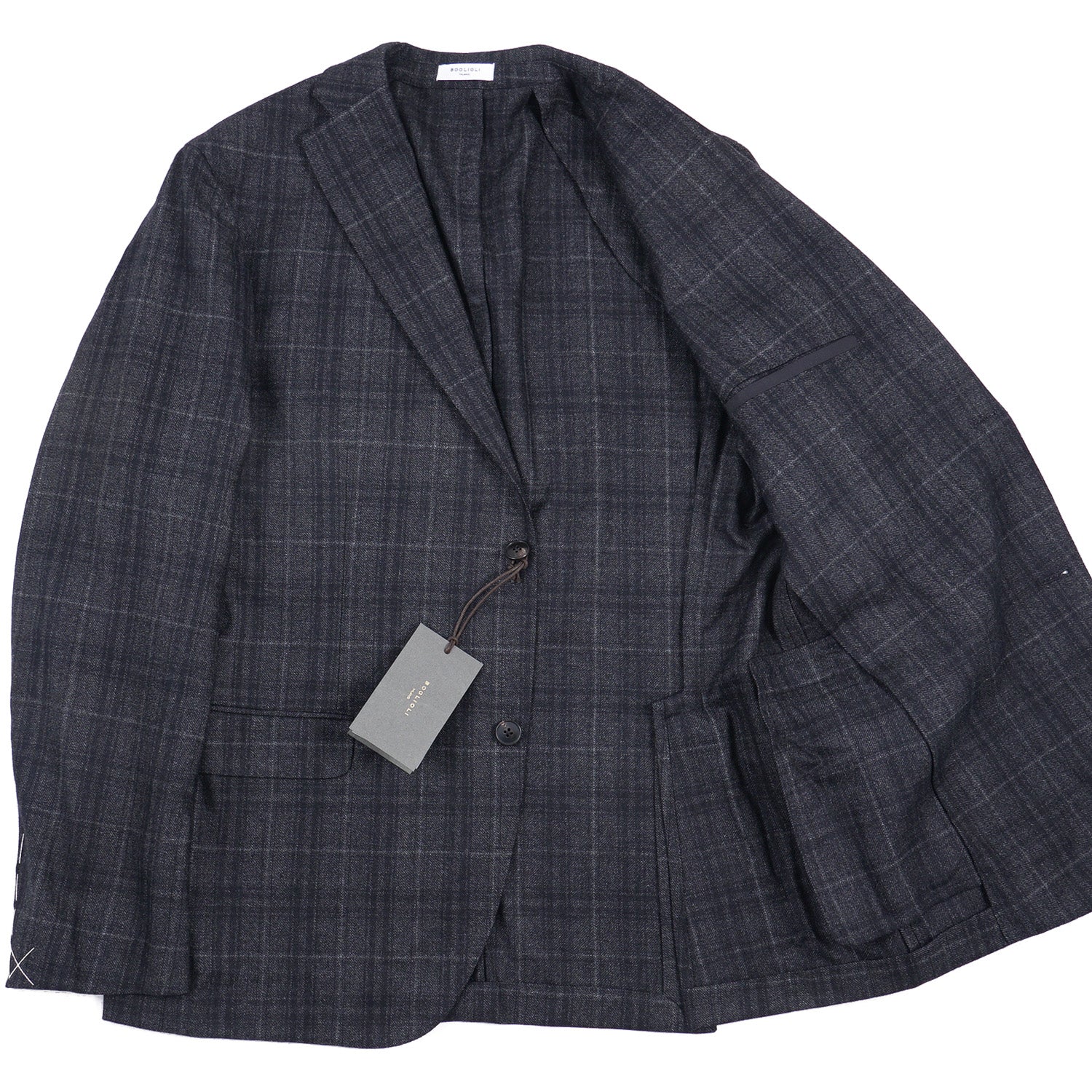 Boglioli Plaid Wool 'K Jacket' Suit - Top Shelf Apparel