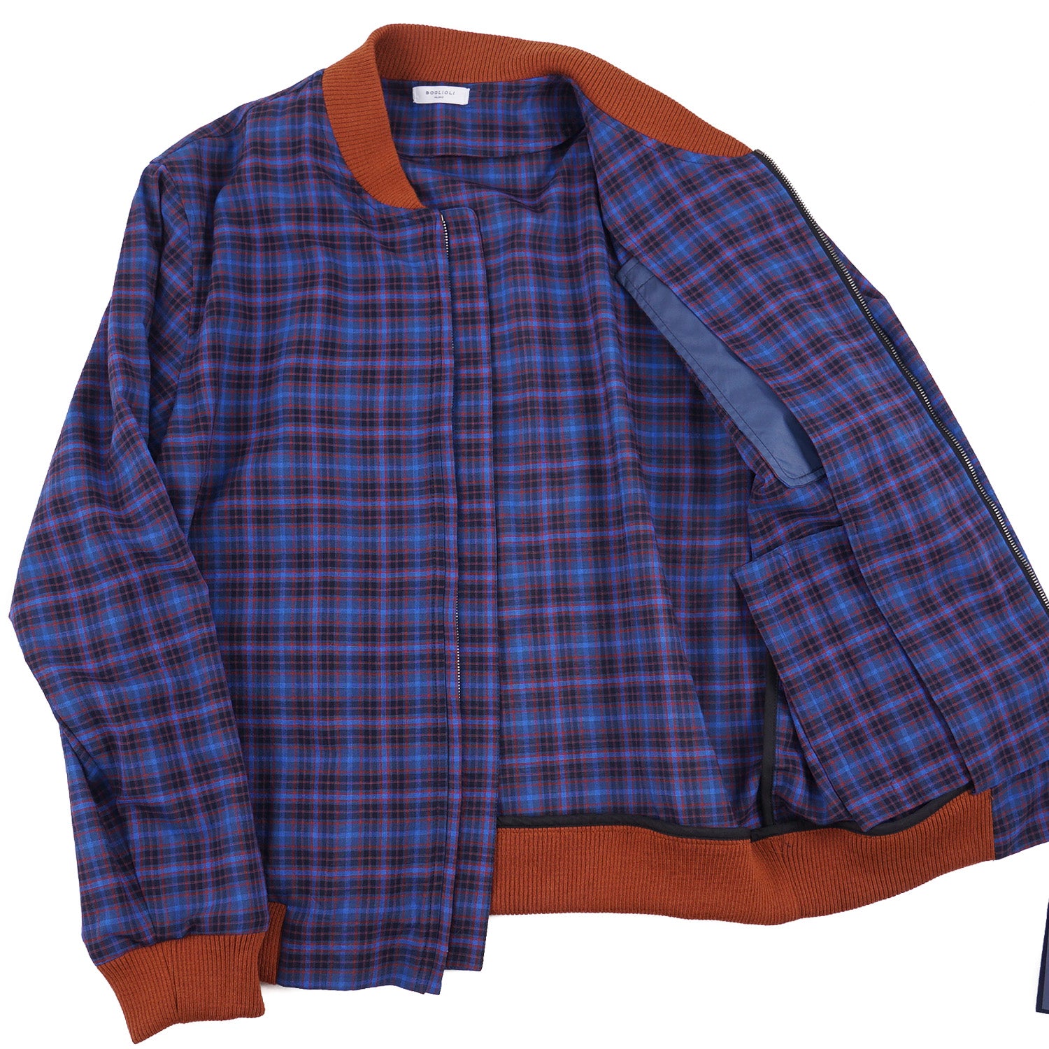 Boglioli Lightweight Unlined Bomber Jacket - Top Shelf Apparel