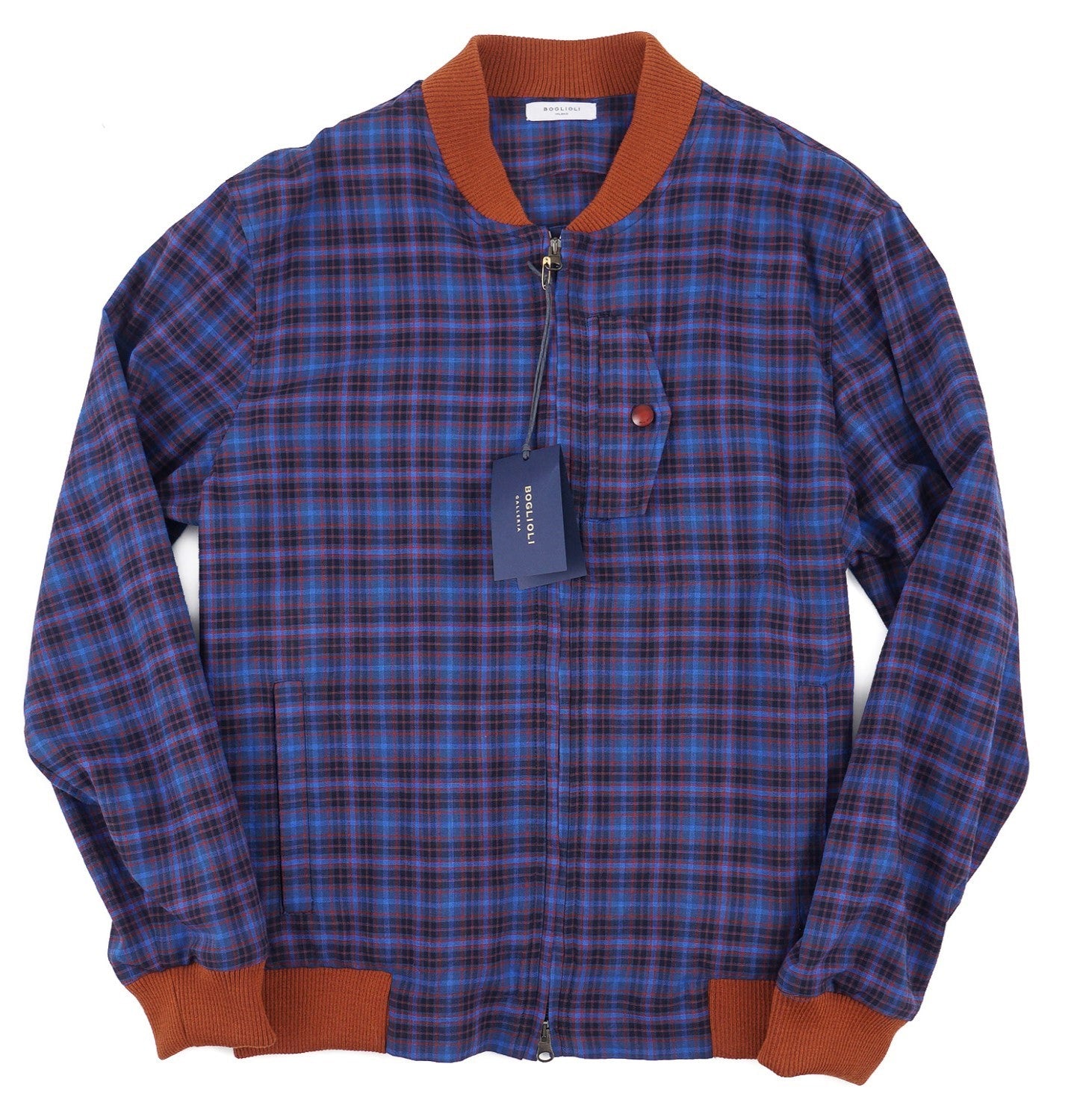 Boglioli Lightweight Unlined Bomber Jacket - Top Shelf Apparel