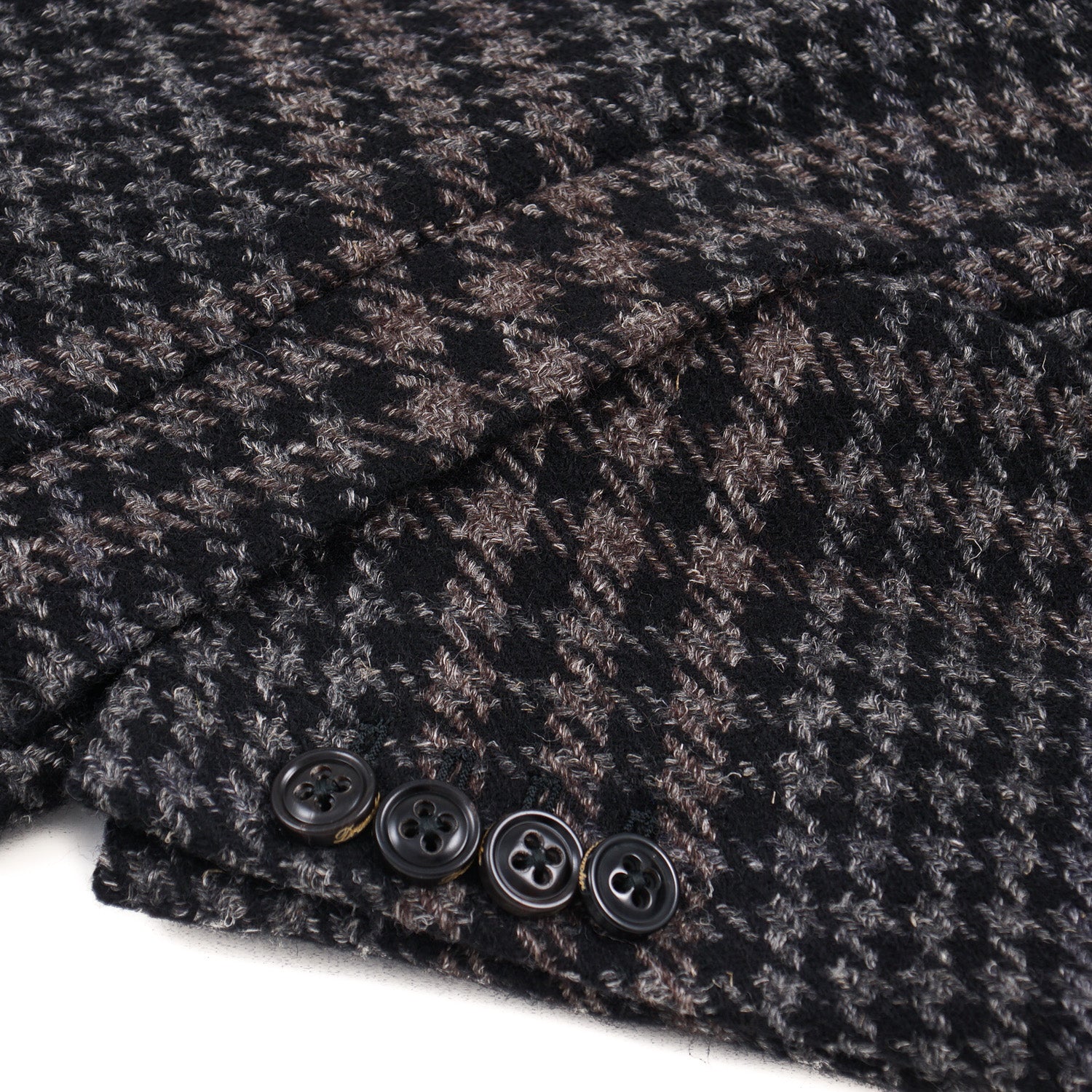 Drumohr Layered Plaid Wool Overcoat - Top Shelf Apparel