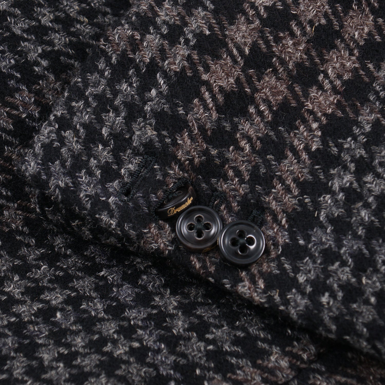 Drumohr Layered Plaid Wool Overcoat - Top Shelf Apparel