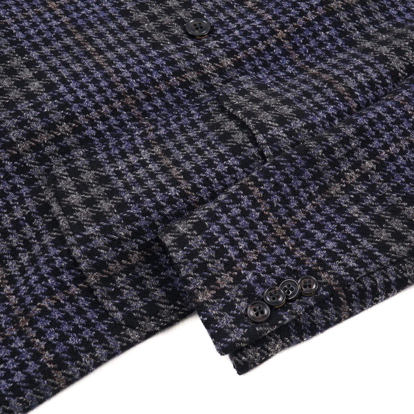Drumohr Layered Plaid Wool Overcoat - Top Shelf Apparel