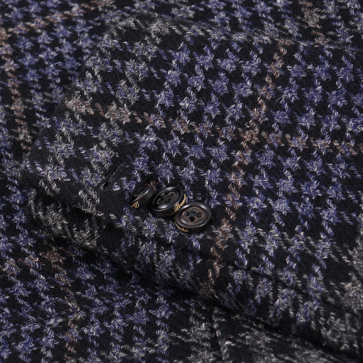 Drumohr Layered Plaid Wool Overcoat - Top Shelf Apparel