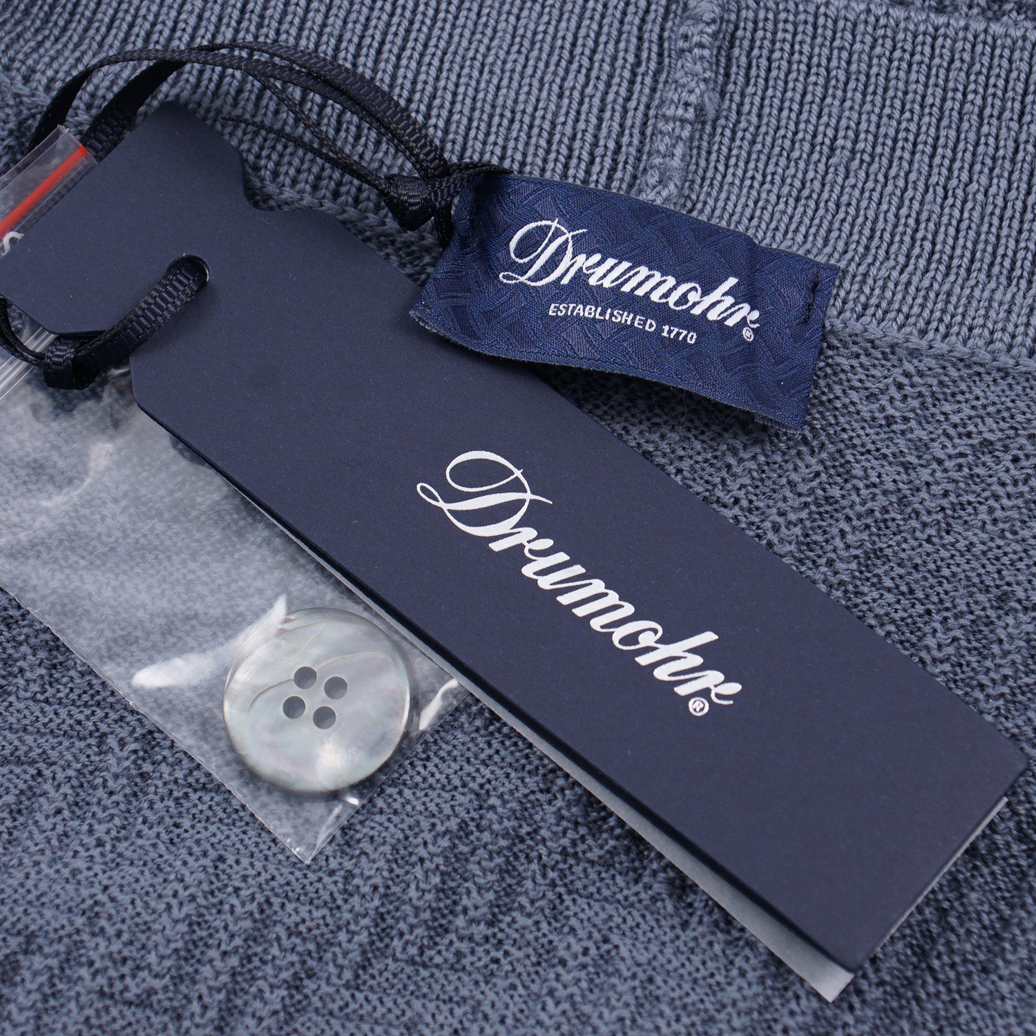 Drumohr Merino Wool Cardigan Sweater - Top Shelf Apparel