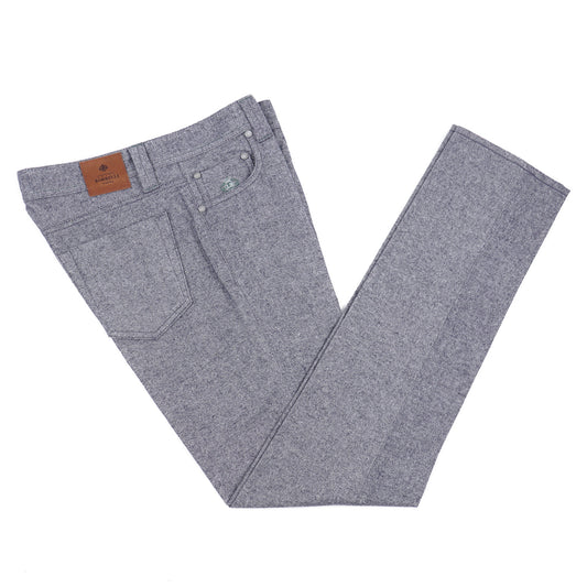 Luigi Borrelli Slim-Fit Soft Twill Jeans - Top Shelf Apparel