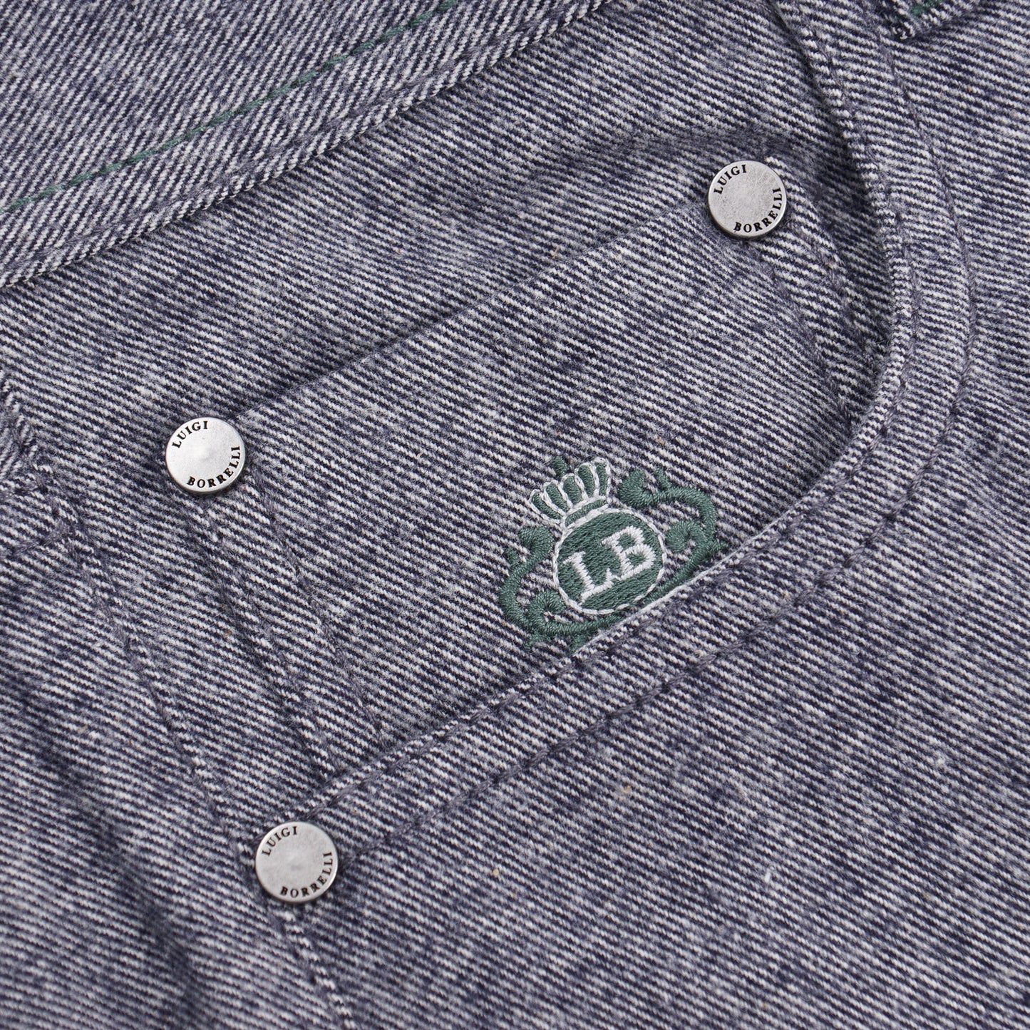 Luigi Borrelli Slim-Fit Soft Twill Jeans - Top Shelf Apparel