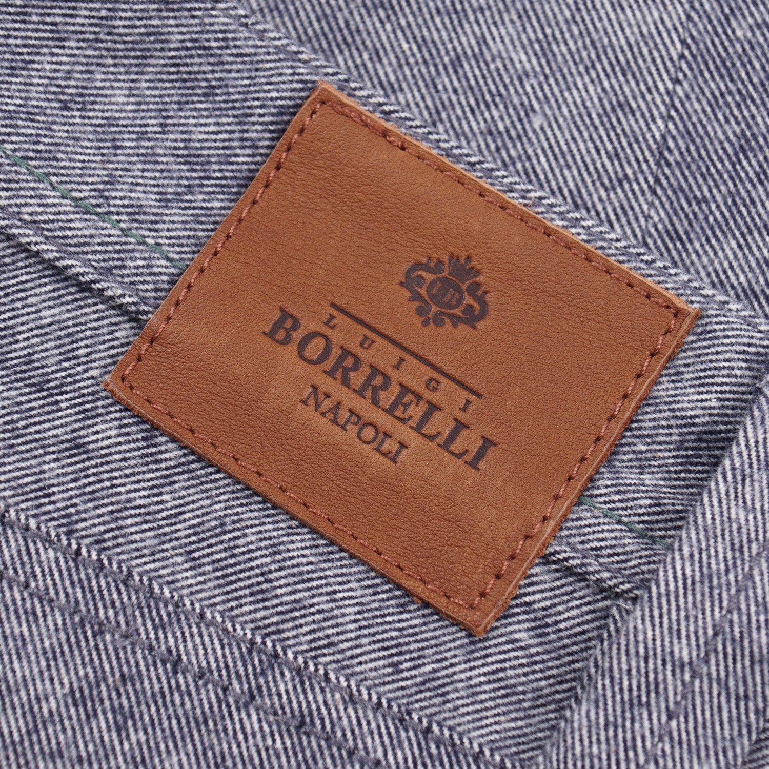 Luigi Borrelli Slim-Fit Soft Twill Jeans - Top Shelf Apparel