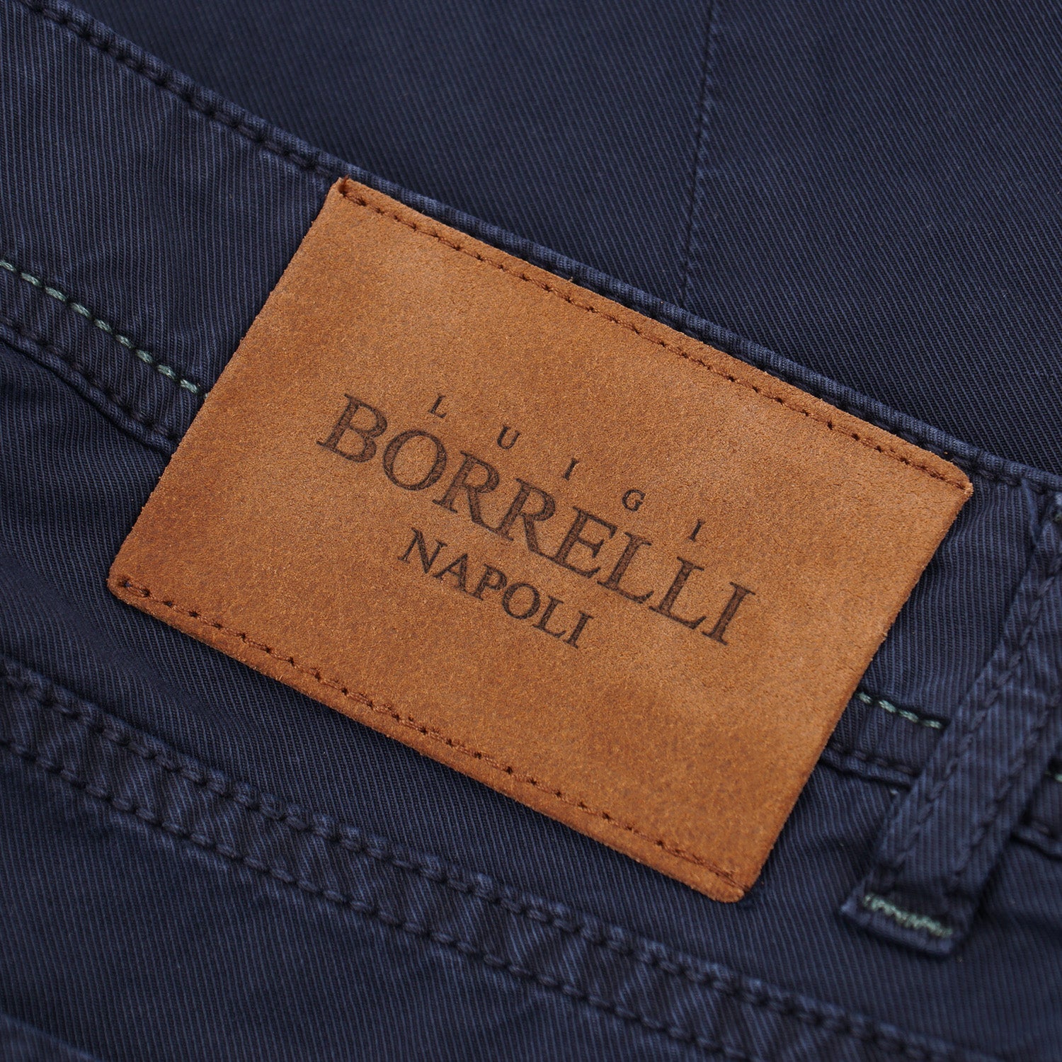 Luigi Borrelli Slim-Fit Lightweight Cotton Jeans - Top Shelf Apparel