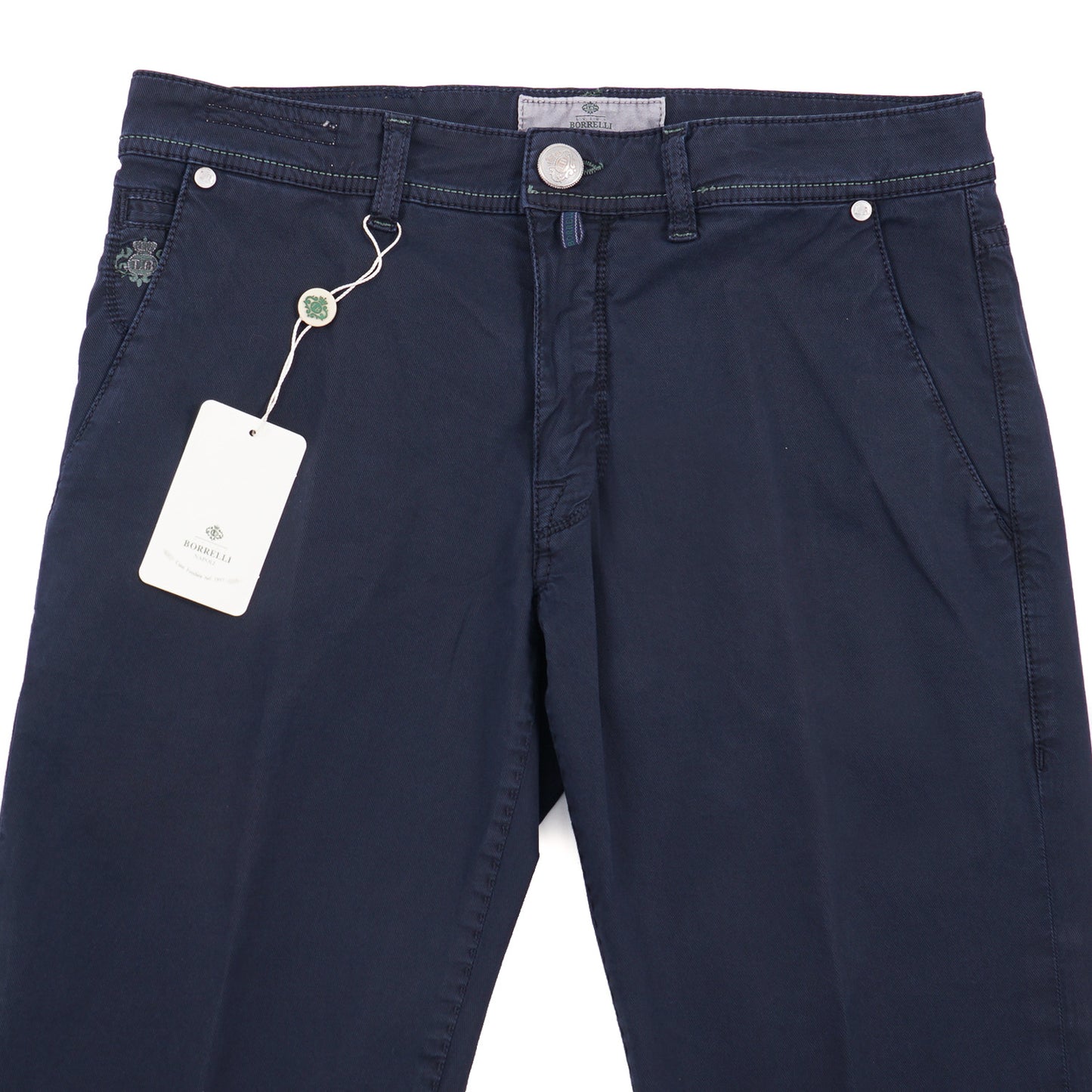 Luigi Borrelli Slim-Fit Lightweight Cotton Jeans - Top Shelf Apparel