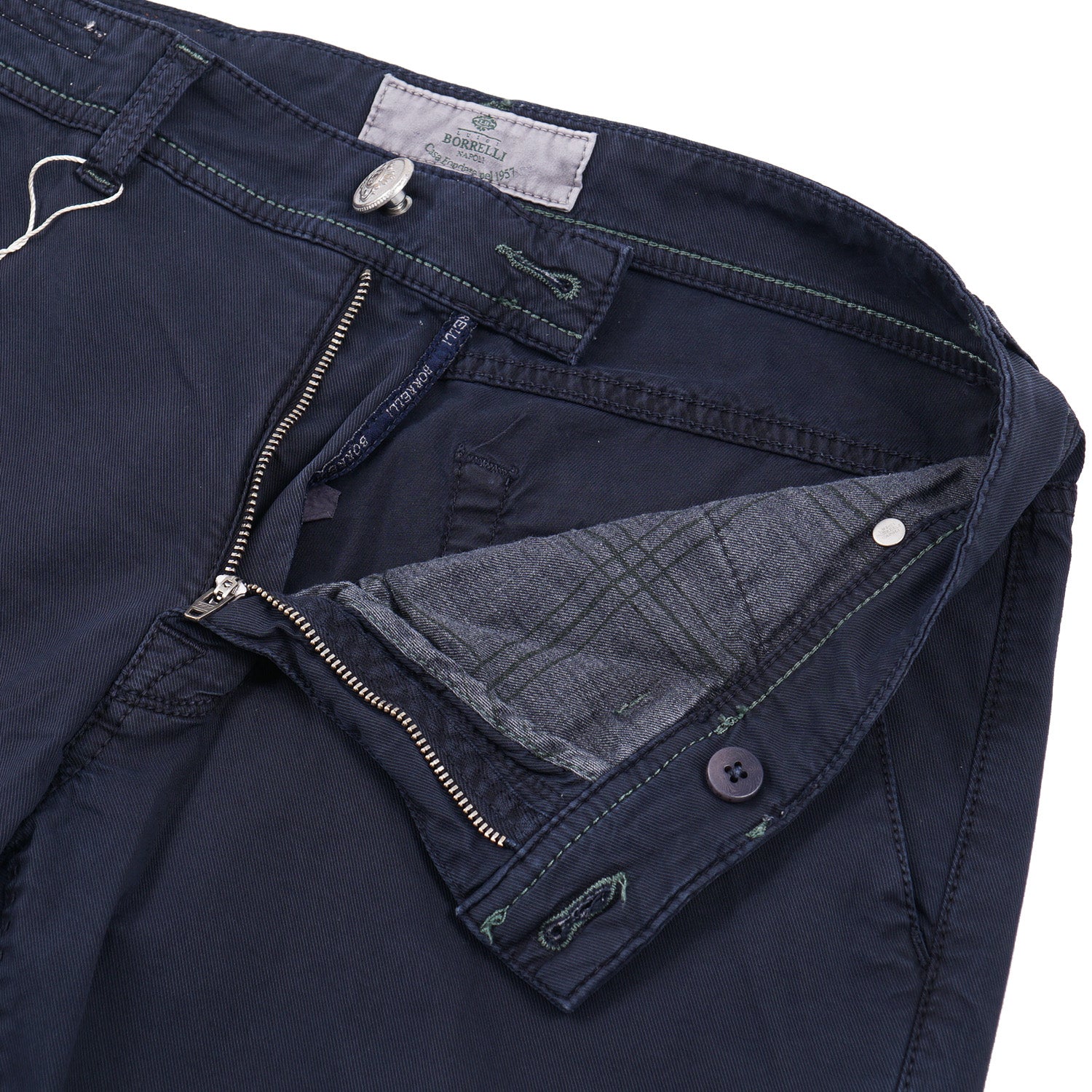 Luigi Borrelli Slim-Fit Lightweight Cotton Jeans - Top Shelf Apparel