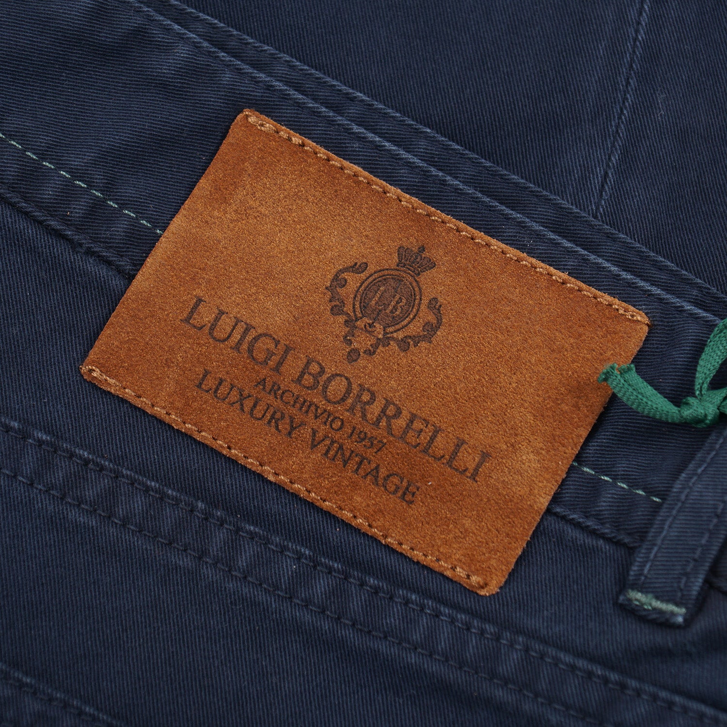 Luigi Borrelli Slim-Fit 5-Pocket Pants - Top Shelf Apparel