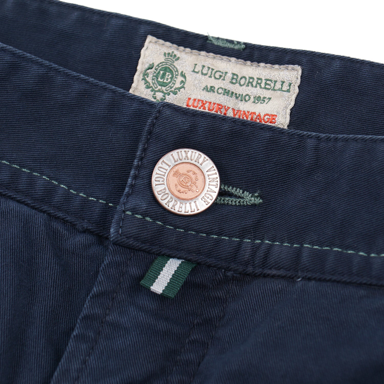 Luigi Borrelli Slim-Fit 5-Pocket Pants - Top Shelf Apparel