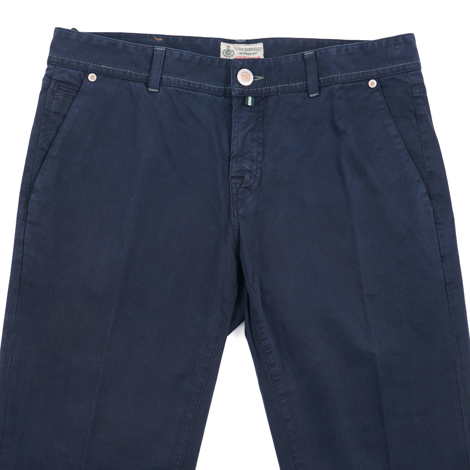 Luigi Borrelli Slim-Fit 5-Pocket Pants - Top Shelf Apparel