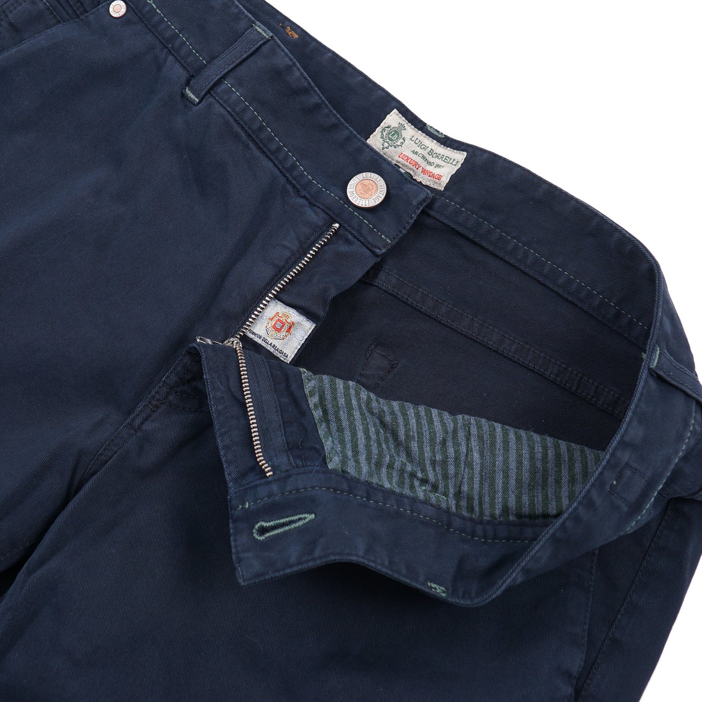 Luigi Borrelli Slim-Fit 5-Pocket Pants - Top Shelf Apparel