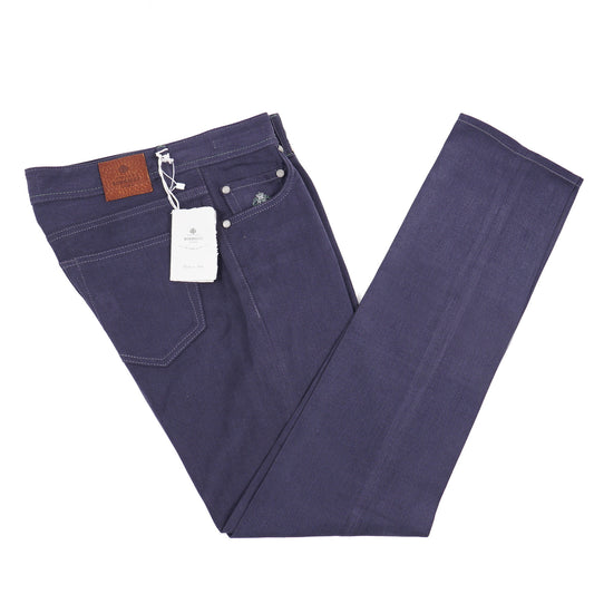 Luigi Borrelli Slim-Fit Soft Twill Jeans - Top Shelf Apparel