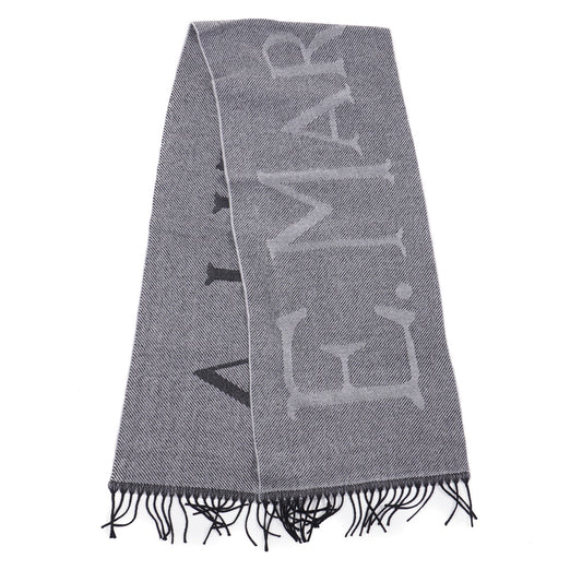 E.Marinella Wool Scarf with Logo Motif - Top Shelf Apparel