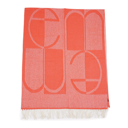 E.Marinella Wool Scarf with Logo Motif - Top Shelf Apparel