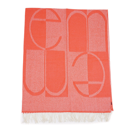 E.Marinella Wool Scarf with Logo Motif - Top Shelf Apparel