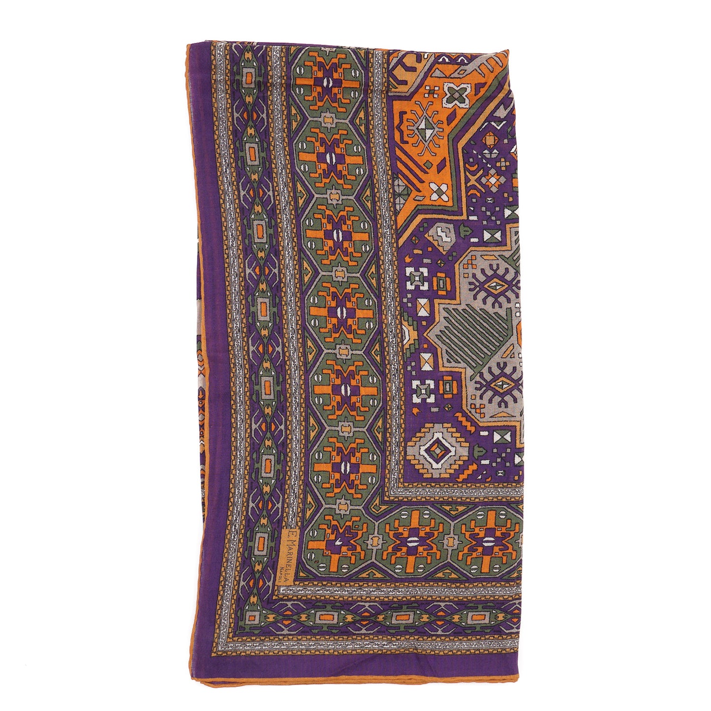 E.Marinella Printed Wool and Silk Scarf - Top Shelf Apparel