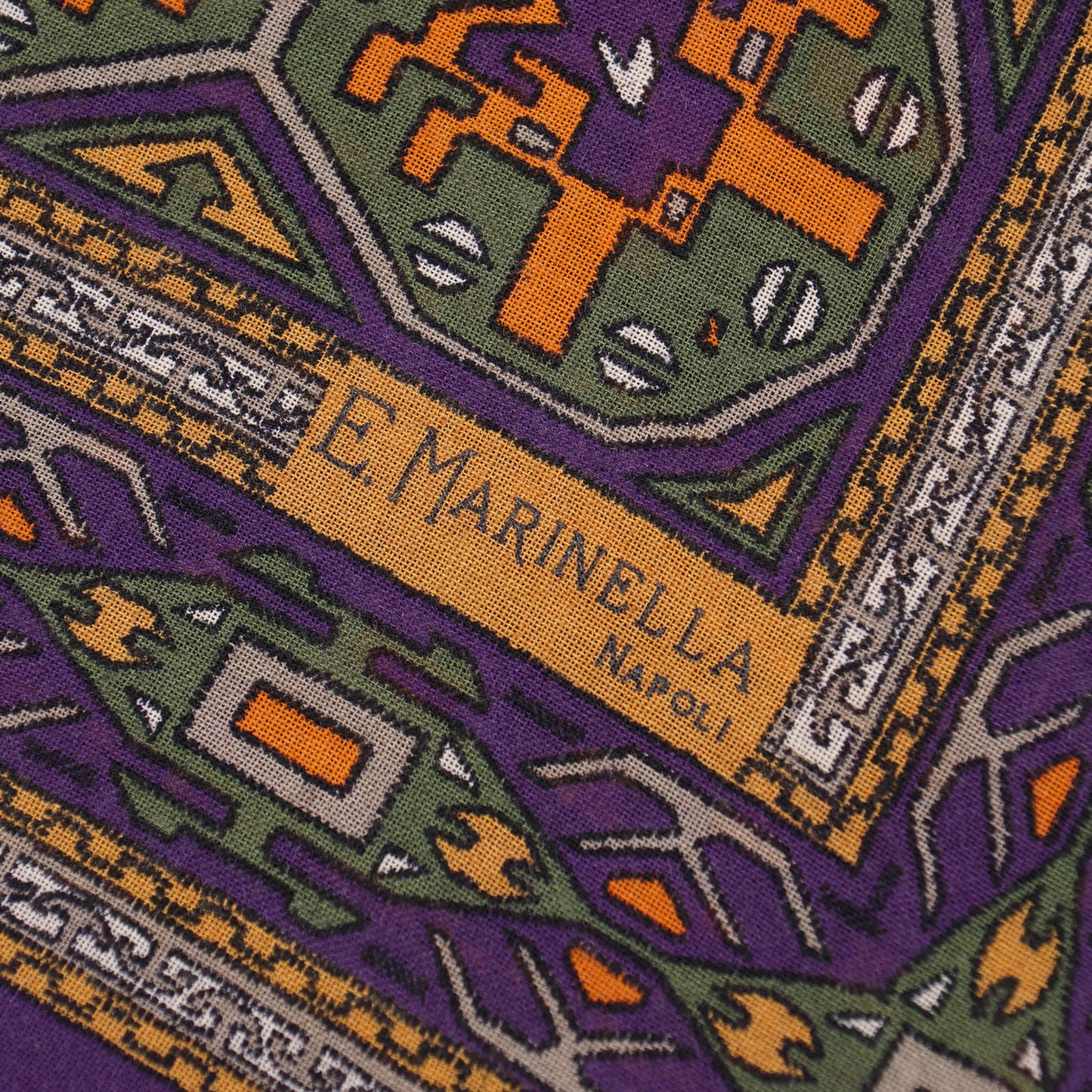 E.Marinella Printed Wool and Silk Scarf - Top Shelf Apparel