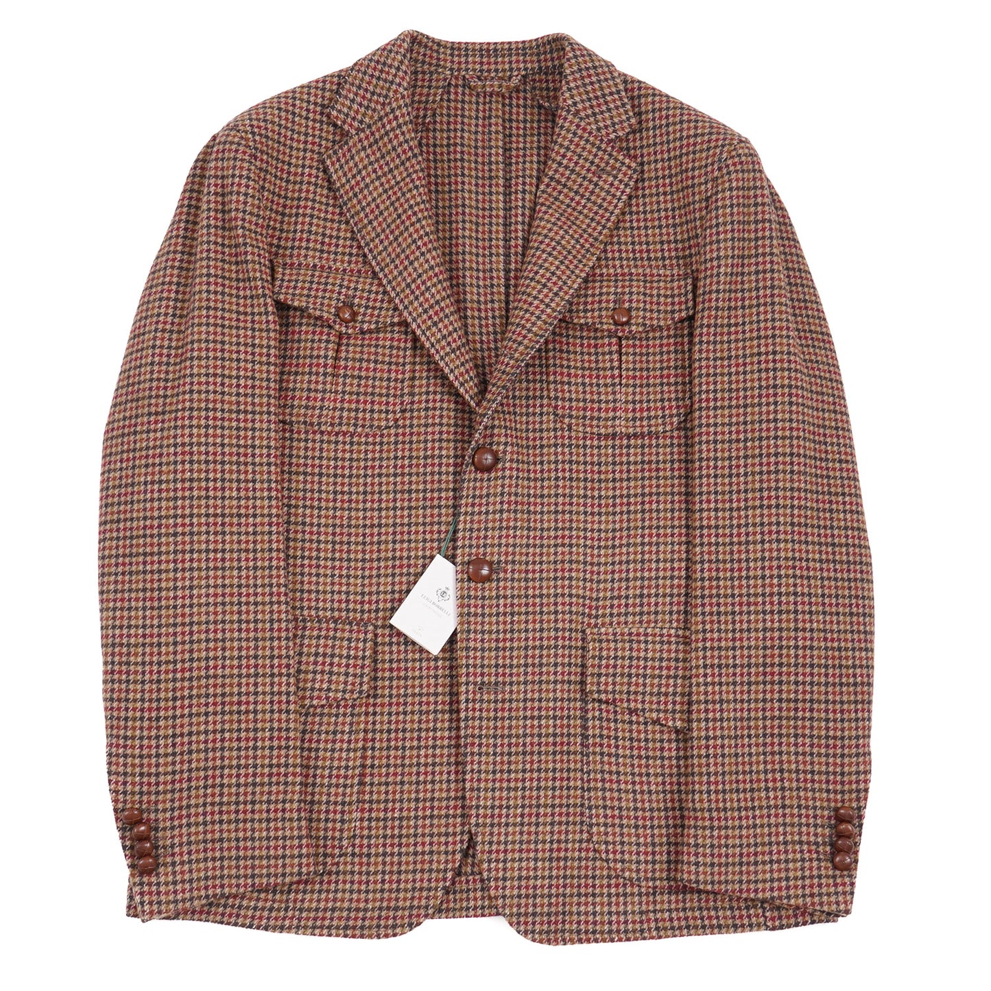 Luigi Borrelli Tweed Wool Field Blazer - Top Shelf Apparel
