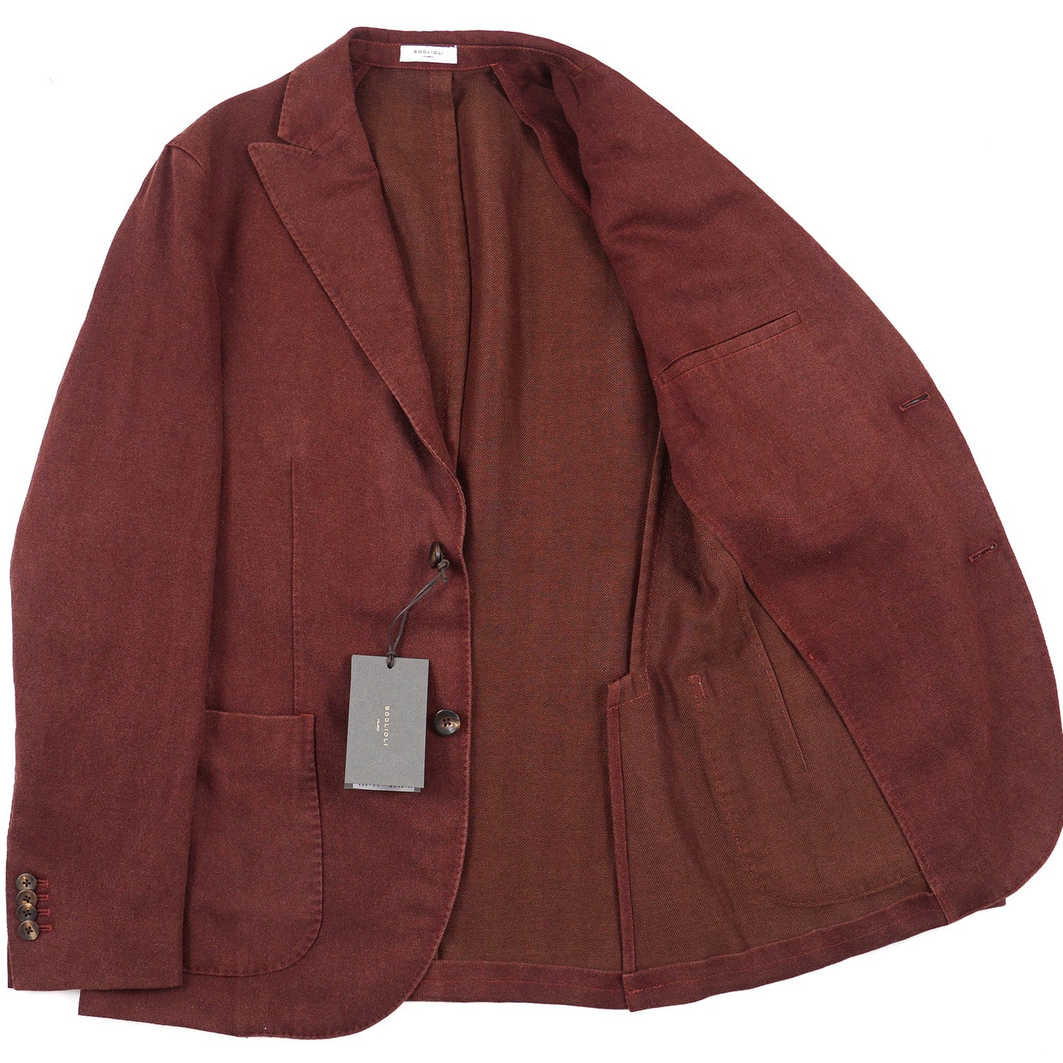 Boglioli Cashmere Sport Coat with Peak Lapels - Top Shelf Apparel