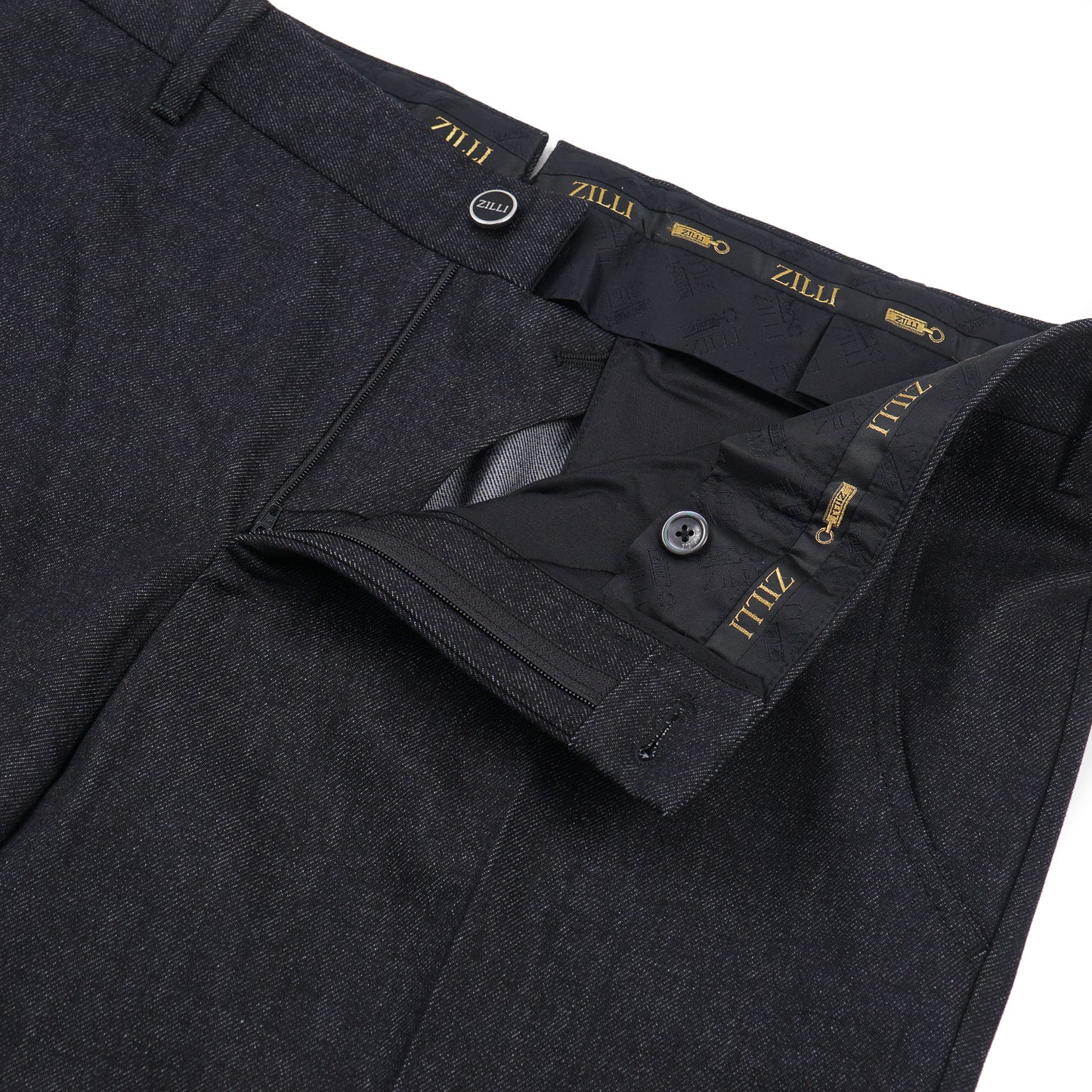 Zilli 'Denim' Twill Wool Pants - Top Shelf Apparel