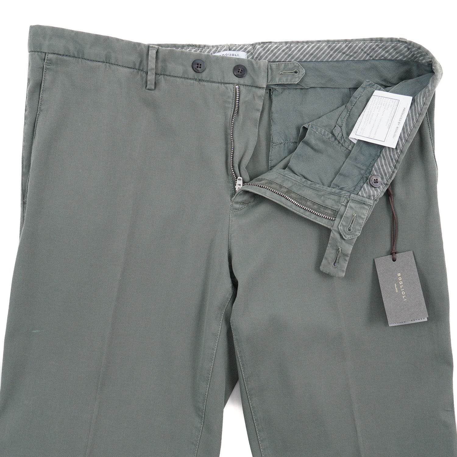 Boglioli Woven Cotton Pants - Top Shelf Apparel