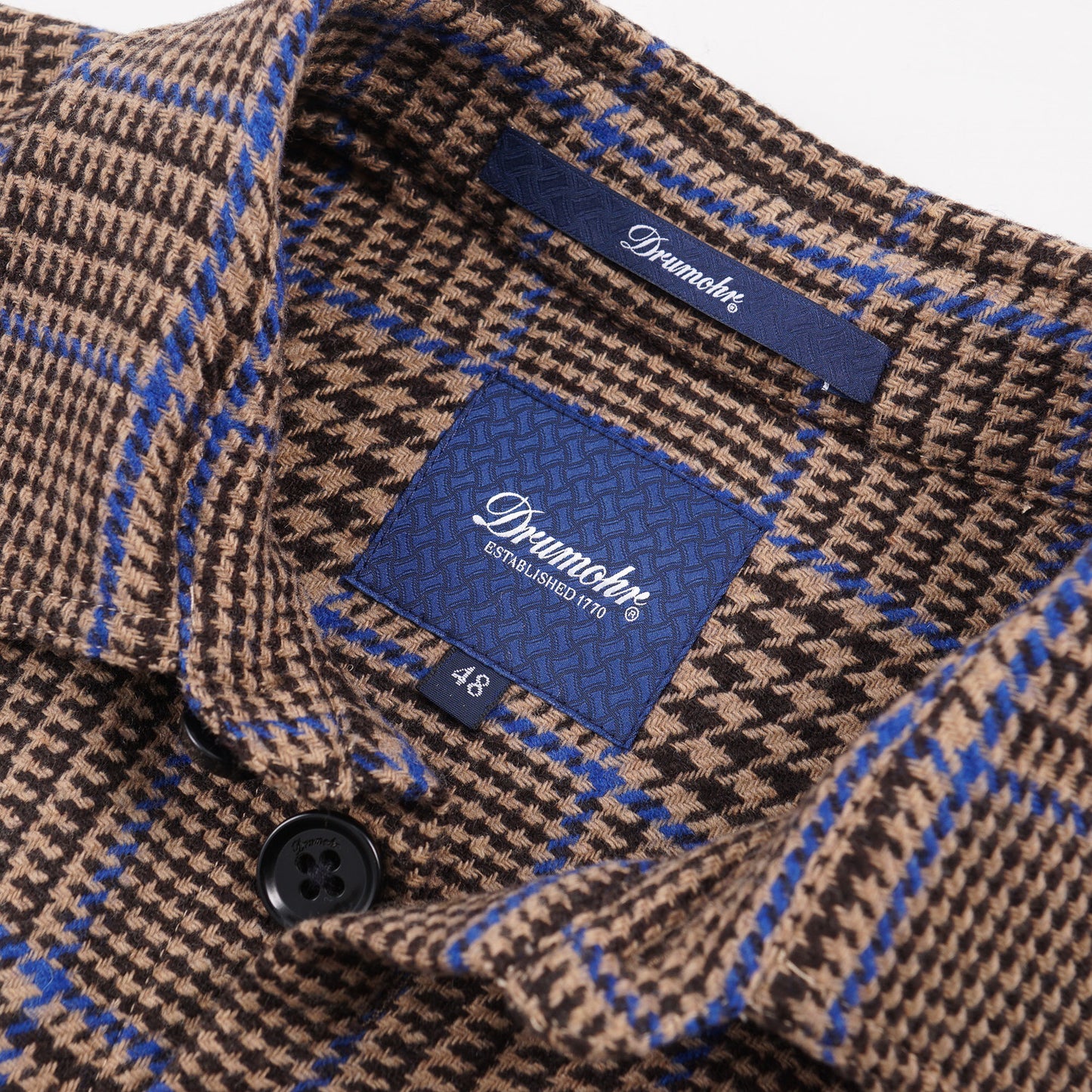 Drumohr Wool Blend Shirt-Jacket - Top Shelf Apparel
