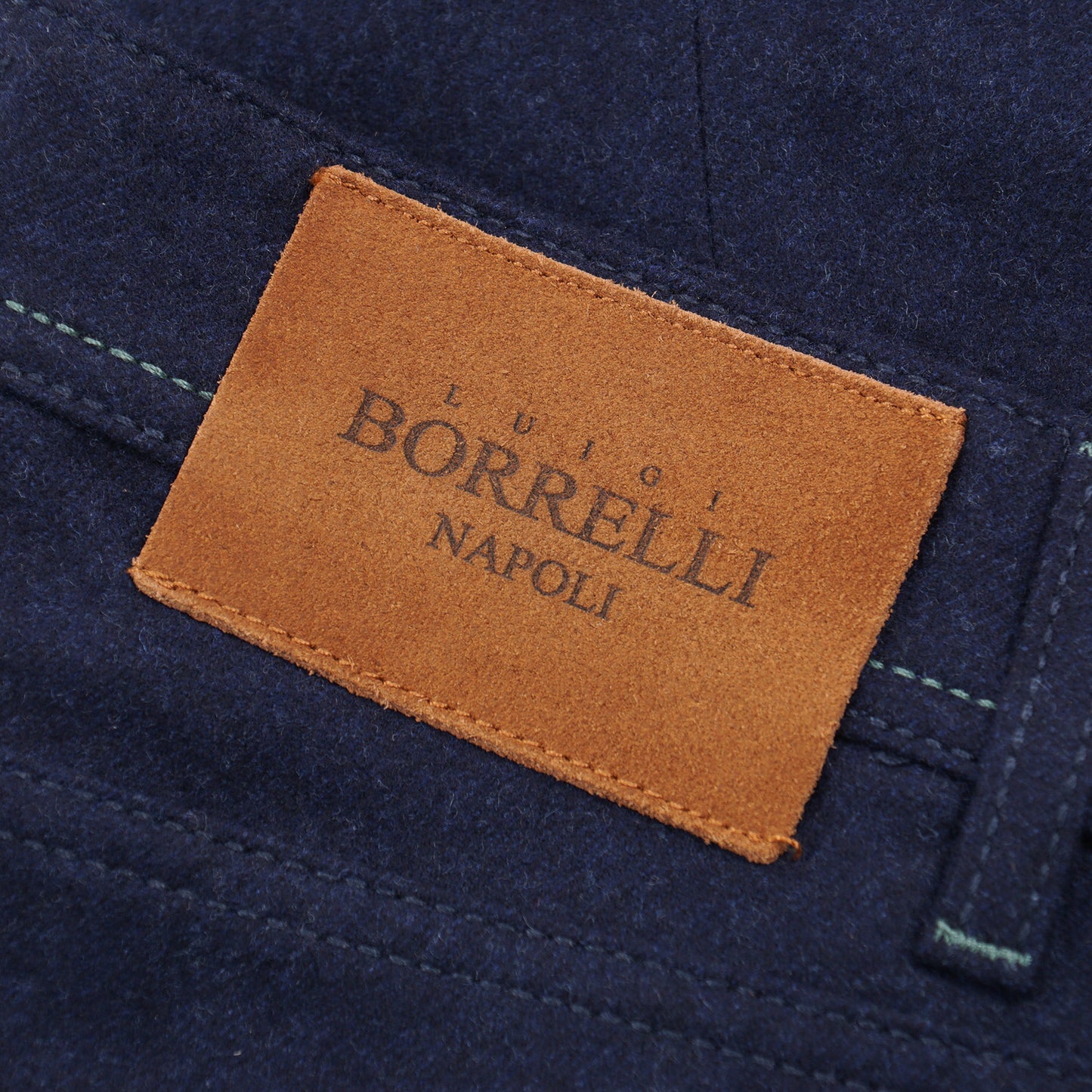 Luigi Borrelli Wool 5-Pocket Pants - Top Shelf Apparel