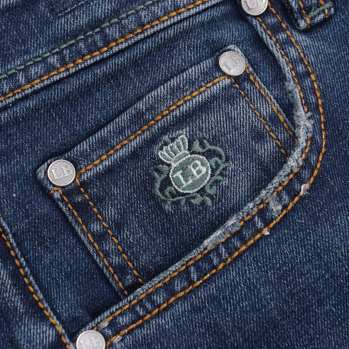 Luigi Borrelli Slim-Fit Denim Jeans - Top Shelf Apparel