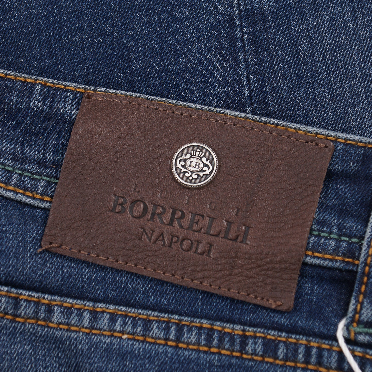 Luigi Borrelli Slim-Fit Denim Jeans - Top Shelf Apparel