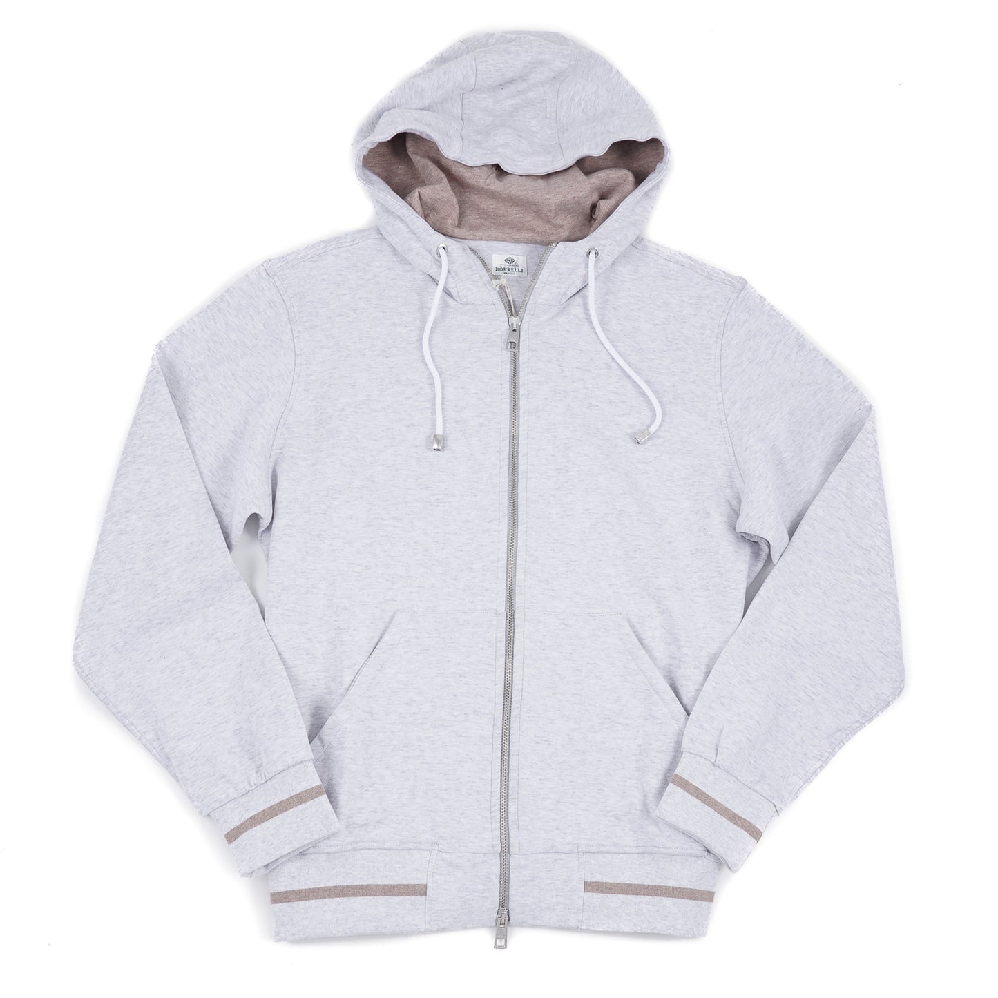 Borrelli Slim-Fit Hooded Sweatshirt - Top Shelf Apparel