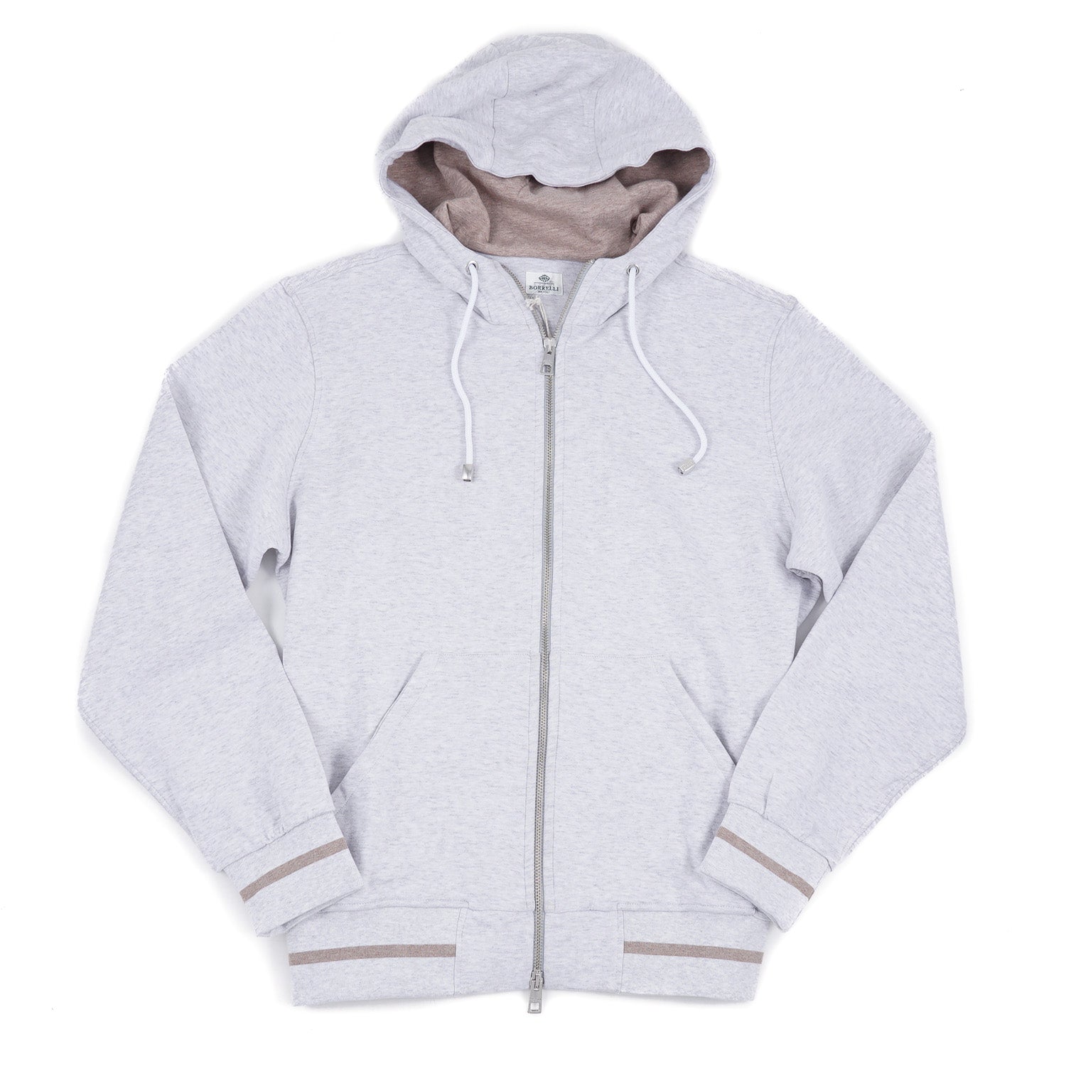 Borrelli Slim-Fit Hooded Sweatshirt - Top Shelf Apparel