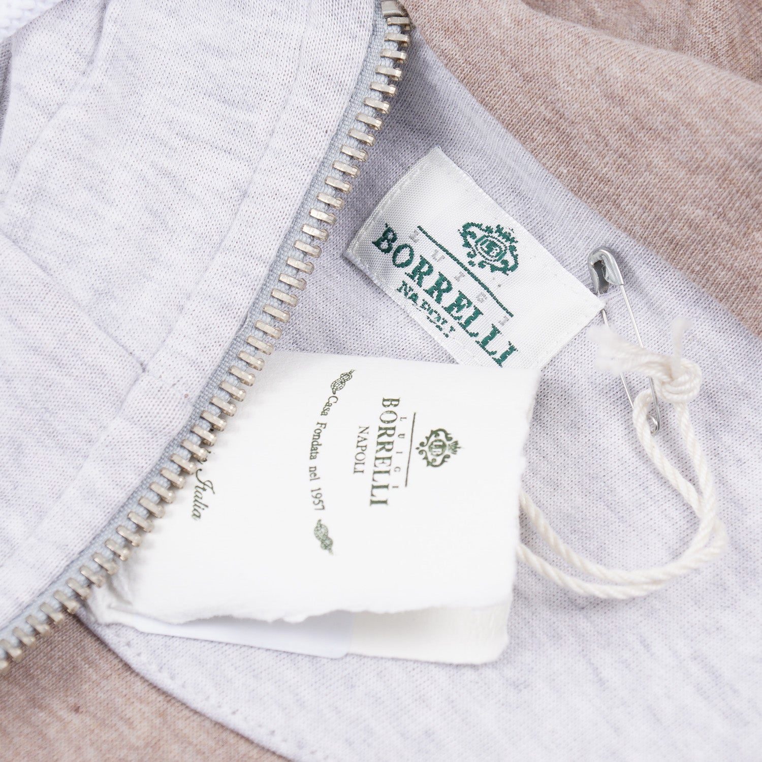 Borrelli Slim-Fit Hooded Sweatshirt - Top Shelf Apparel